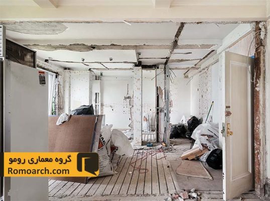 بازسازی خانه در بلوار فردوس تهران